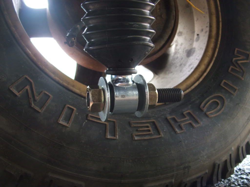 Broken rear lower shock mount fix